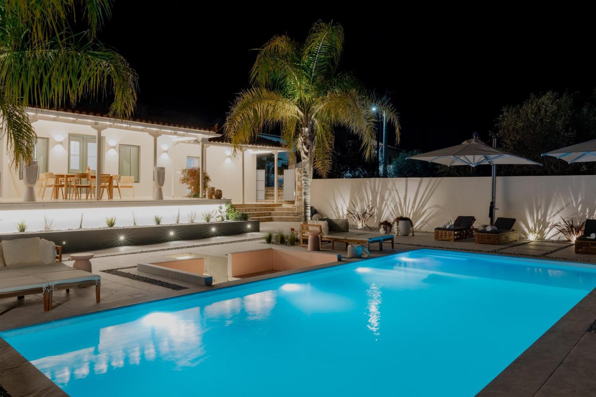 Nafplio Blue Topaz Poolside Villa Εξωτερικό φωτογραφία