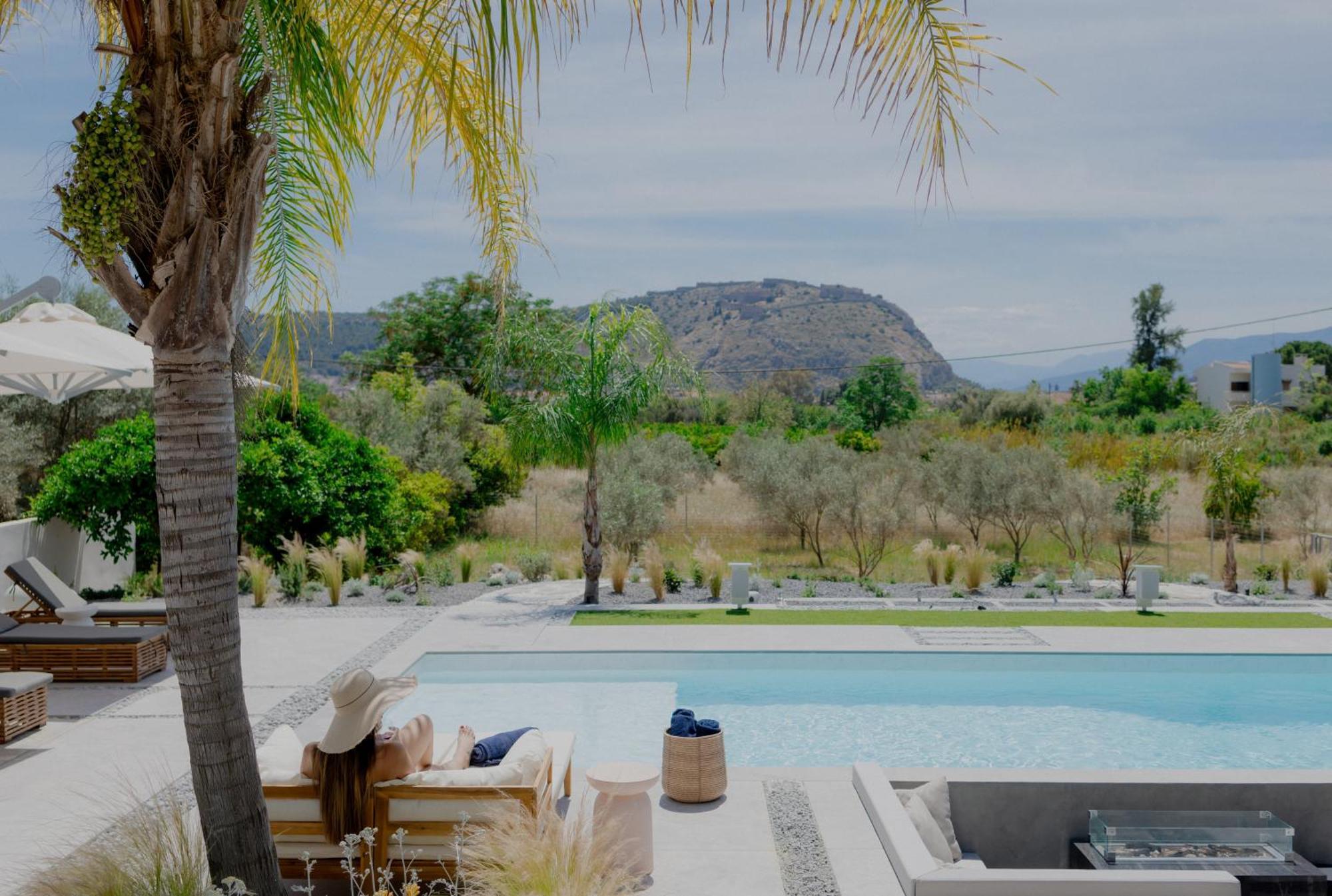 Nafplio Blue Topaz Poolside Villa Εξωτερικό φωτογραφία